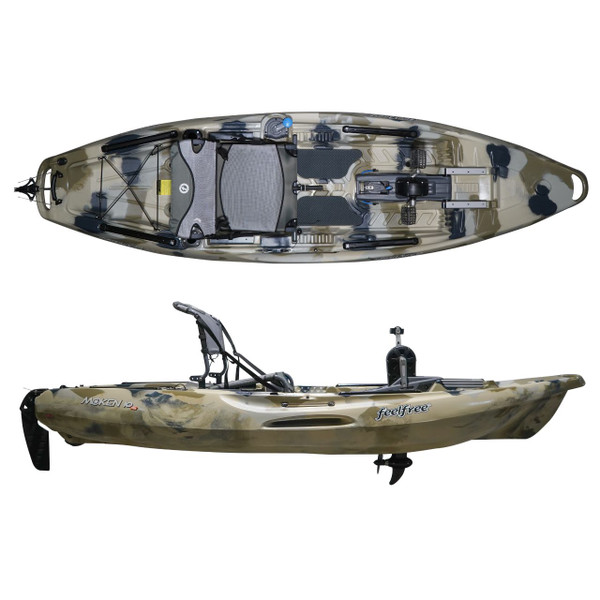 Feelfree Moken 10 Angler Pedal Kayak - Desert Camo