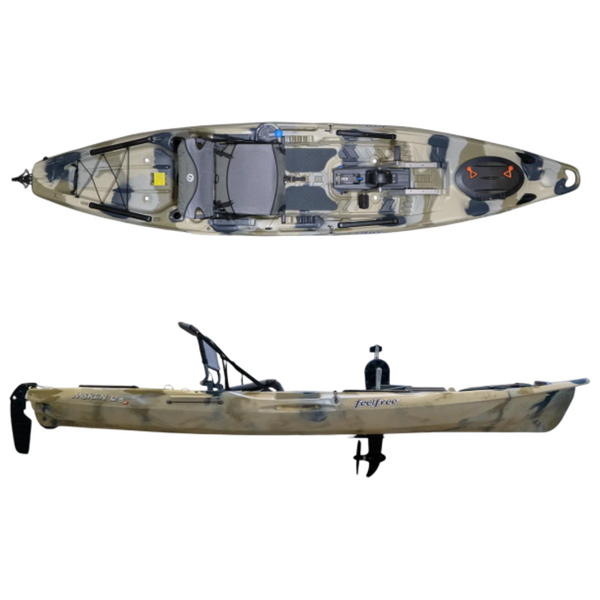 Feelfree Moken 12.5 angler pedal - desert camo