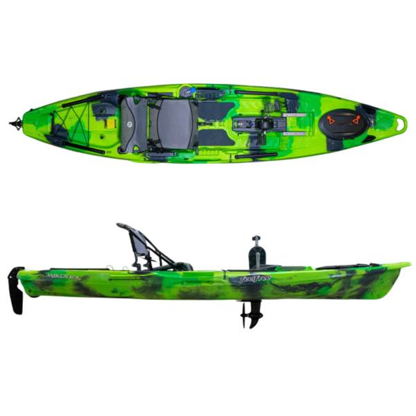 FeelFree Moken 12.5 Angler Pedal Kayak - lime_2