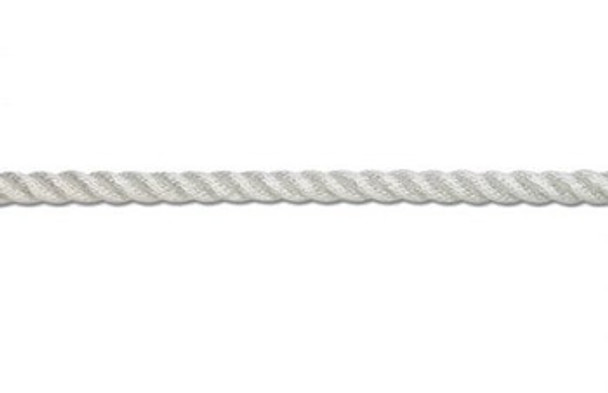 Trem 3 Strand Polyester Rope - White