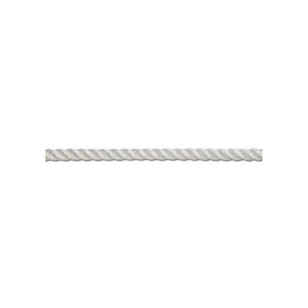  Trem 3 Strand Polyester Rope - White