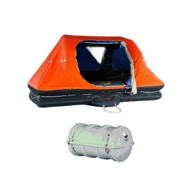 Viking SOLAS Throw Overboard DKS Liferaft Self Righting 25 Person Pack B