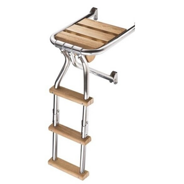 Trem Boarding Platform S/S with 3 Wooden 