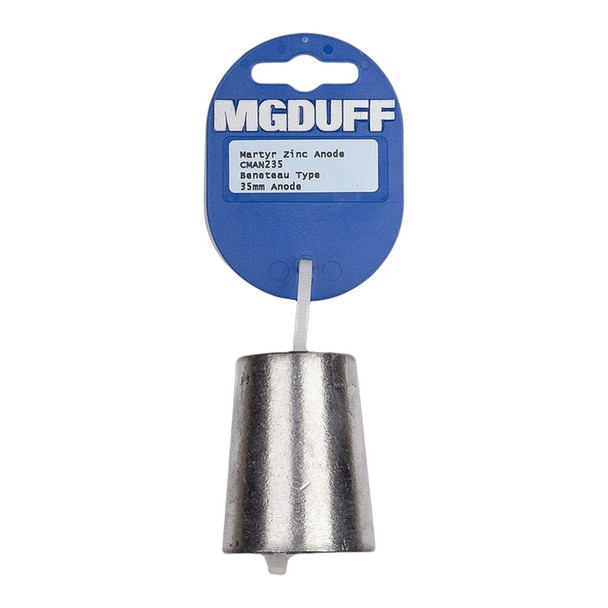 MGDuff Beneteau Zinc Propellor Anode 40mm