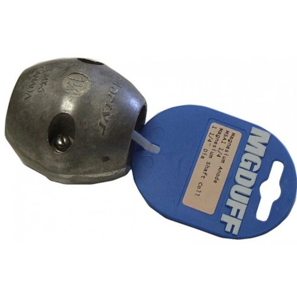 MGDuff Magnesium Shaft Anode 1 1/4" MSA125