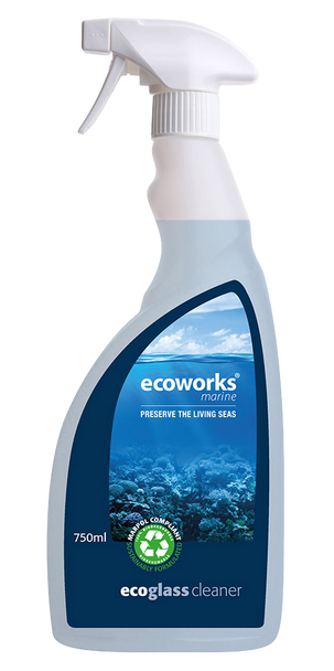 Ecoworks Eco Glass & Chrome Cleaner 750ml