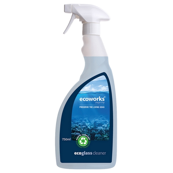Ecoworks Eco Glass & Chrome Cleaner 750ml