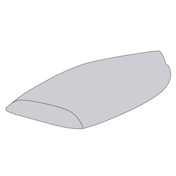 Optiparts Economy Bottom Cover for Laser - Light Grey