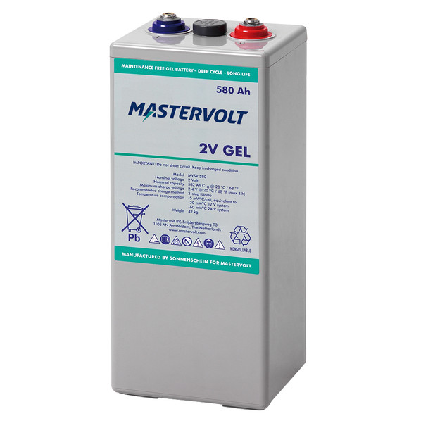Mastervolt MVSV Gel Battery - 2V/580Ah