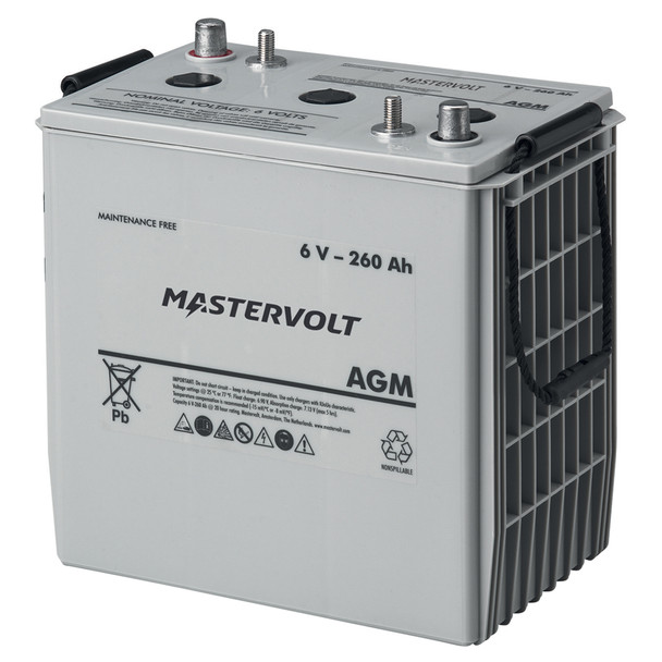 Mastervolt AGM Battery - 6V/260Ah