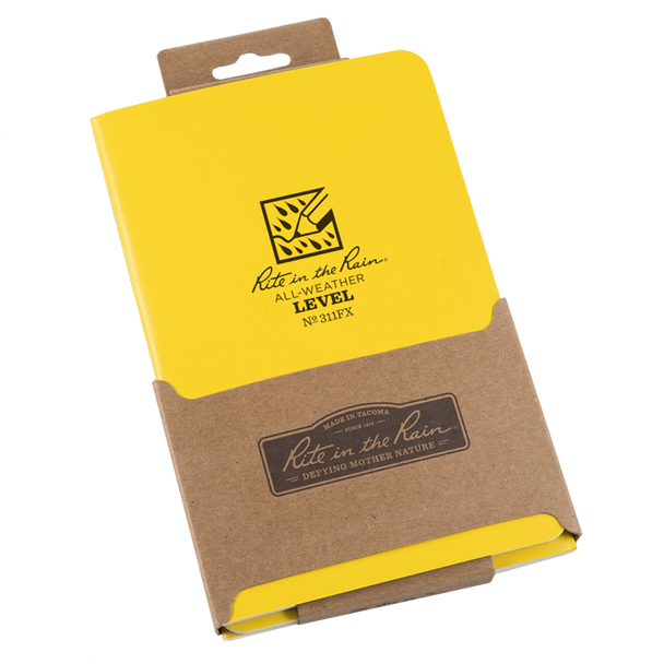 Rite In The Rain 311FX Standar Notebook Level 3-Pack - packaged
