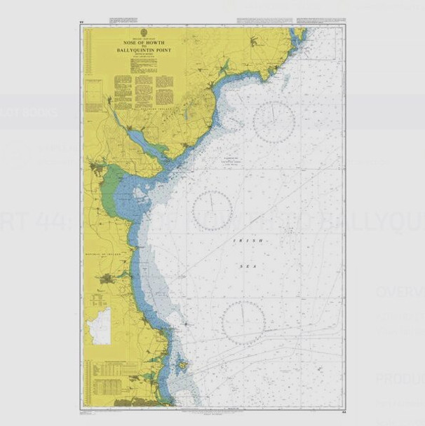 ADMIRALTY Chart 44: Nose of Howth to Ballyquintin Point