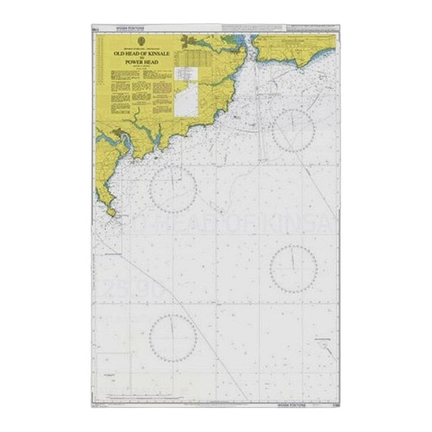 ADMIRALTY Chart 1765: Old Head of Kinsale to Power Head