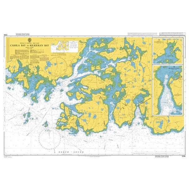 ADMIRALTY Chart 2096: Cashla Bay to Kilkieran Bay