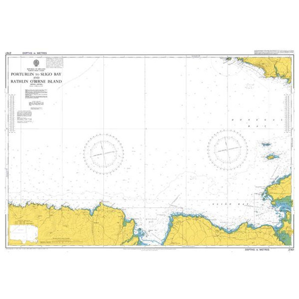 ADMIRALTY Chart 2767: Porturlin to Sligo Bay and Rathlin O'Birne Island