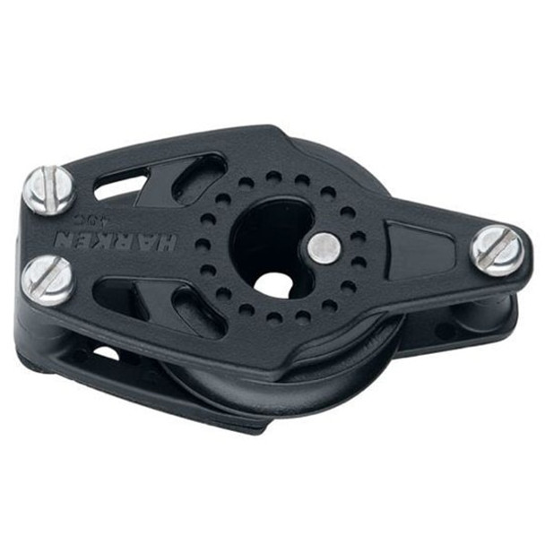 Harken Carbo Cheek Block with Becket 2163 - 40mm