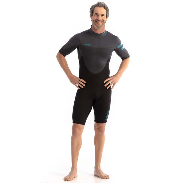 Jobe Perth Men's Shorty 3/2mm Wetsuit  - Graphite Grey 
