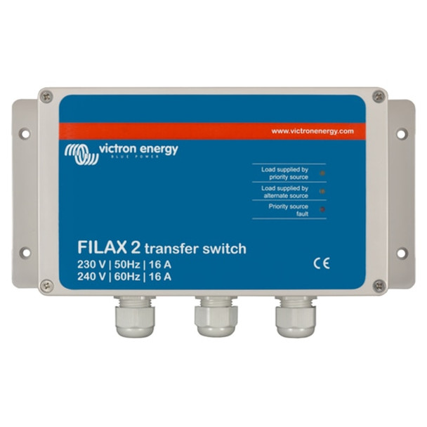 Victron Energy Filax-2 Ultrafast Transfer Switch - 110V/50Hz-120V/60Hz