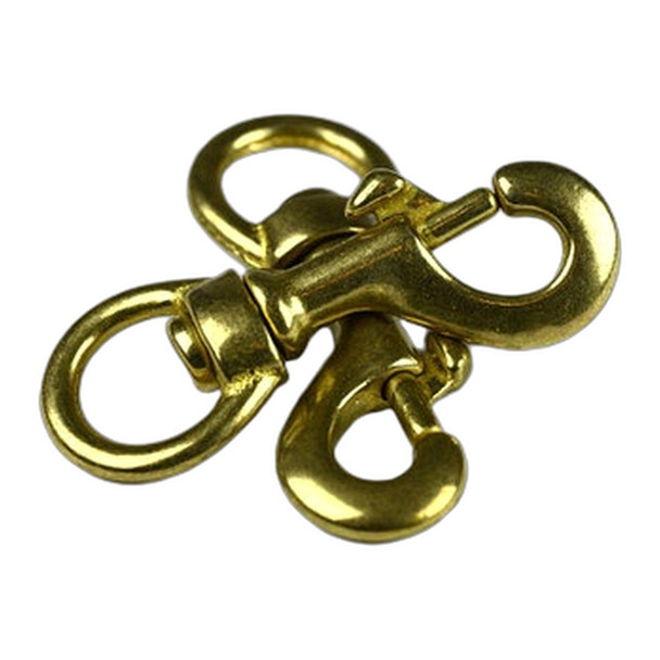 Ruk Brass Clips (Pair)