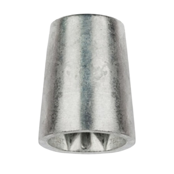 MG Duff Boss Radice Hex Nut Anode RAD45Z - Zinc 45mm