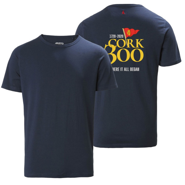 Musto Cork 300 Favourite Men's Navy T- Shirt