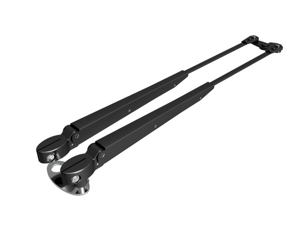 Roca Pantograph Wiper Arm  Stainless Steel with Black Finish 324-460mm