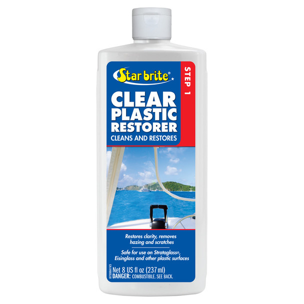 Starbrite Clear Plastic Restorer Step 1  87208