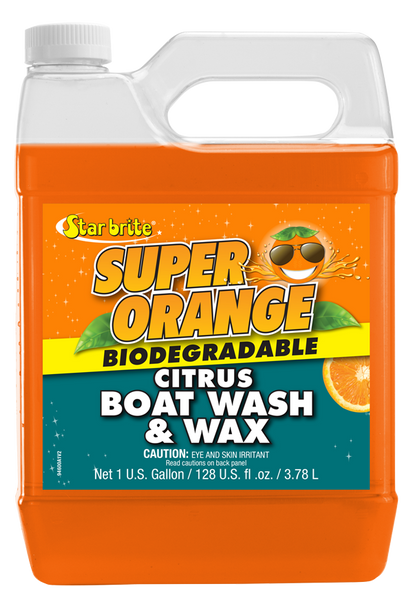 Starbrite Super Orange Citrus Boat Wash & Wax 3.79L