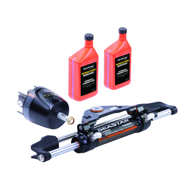 Seastar Dometic  Outboard Hydraulic Steering Kit up to 350hp - HK6400A-4  HK6322