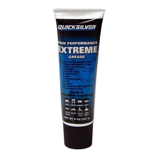 Quicksilver 2-4-C Grease 8 oz , 227G Tube