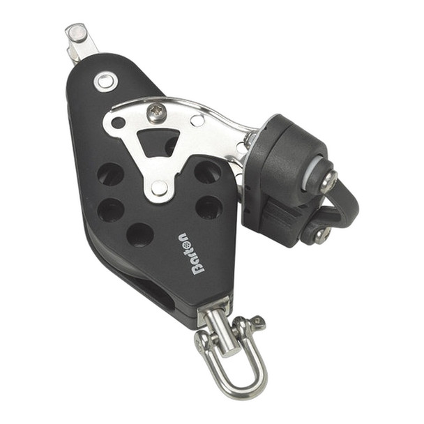Barton Size 2  Double Fiddle Block  -Cam, Swivel Shackle Eye and Becket BN02631