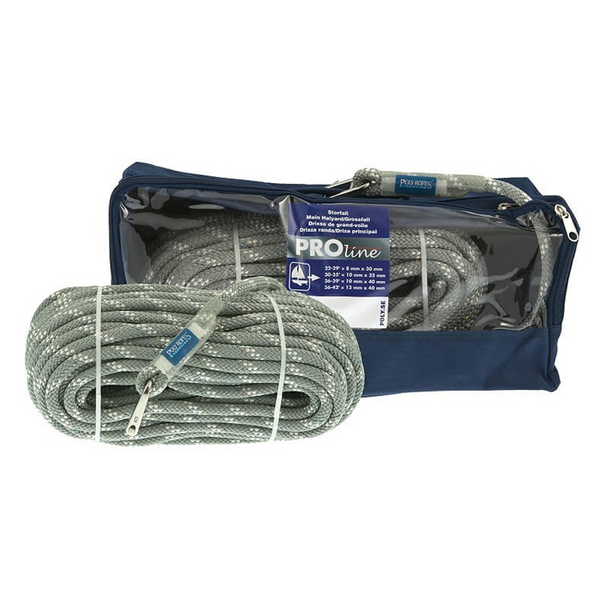 Polyropes Main Halyard - Grey