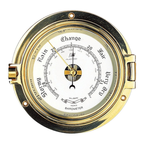 Plastimo 4 1/2" Barometer with Solid Brass Case 31230