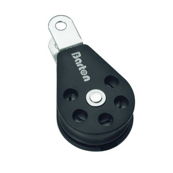 Barton Size 1 Single Fixed Eye Clevis Pin Block BN01090