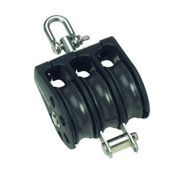 Barton Size 3 Triple Swivel/Becket Block BN03331