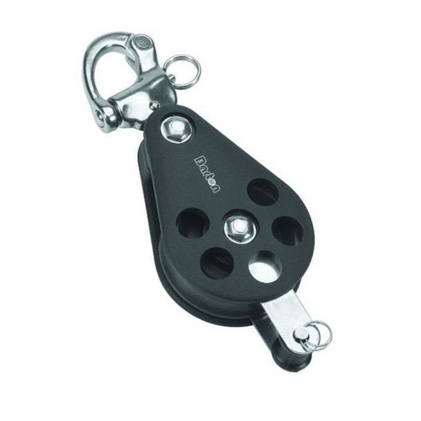 Barton Size 6 Single Snap Shackle & Becket Block BN06141