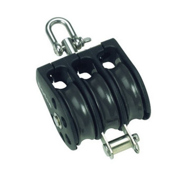 Barton Ball Bearing Size 2 Triple Swivel & Becket Block