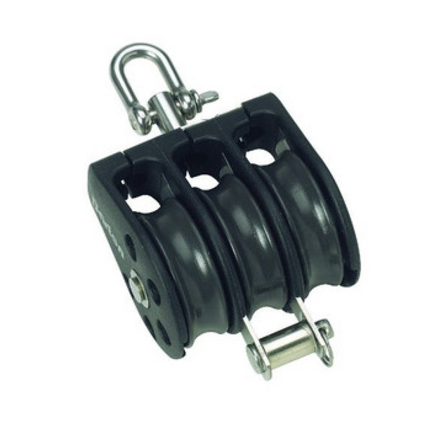 Barton Ball Bearing Size 3 Triple Swivel & Becket Block