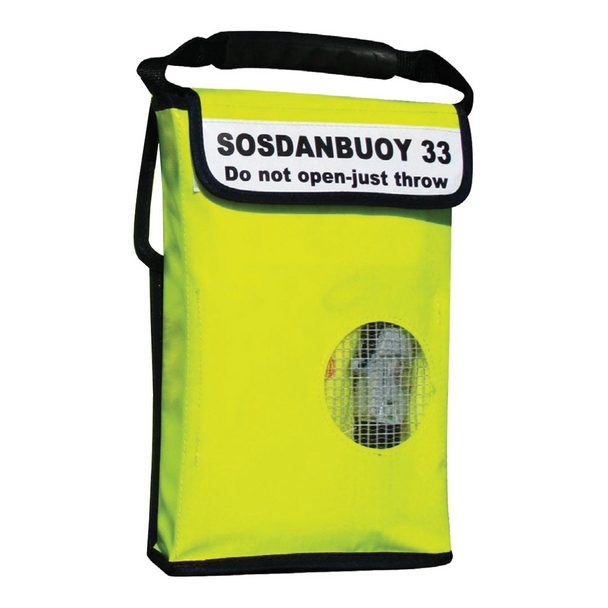SOS Inflatable Rescue Dan Buoy with Drogue
