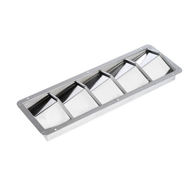 Roca Stainless 5 Slot Louvred Vent 
