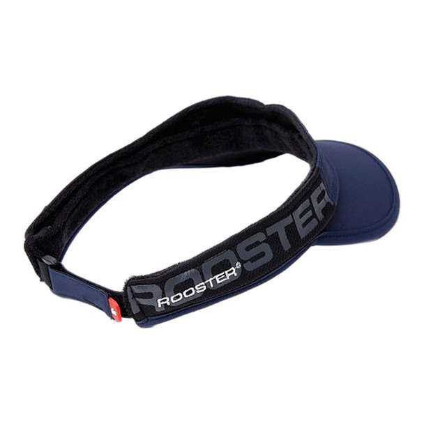 Rooster Quick Dry Visor navy back