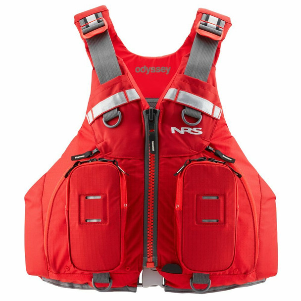 NRS Odyssey PFD - Red, Front
