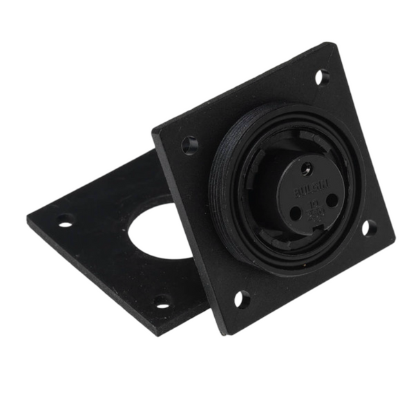 Bulgin Marine 3-Pin Plug with Cover  - 10254