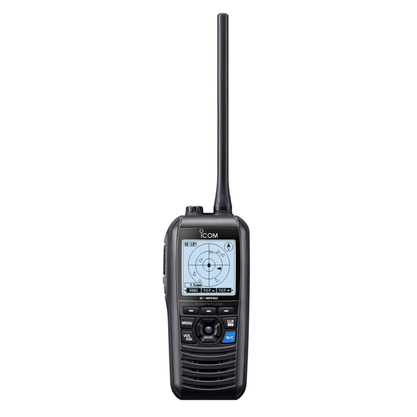Radio VHF Marina Icom M25EVO, Galleggiante E Impermeabile IPX7, Ricarica USB-C, Batteria 11 Ore, 5W
