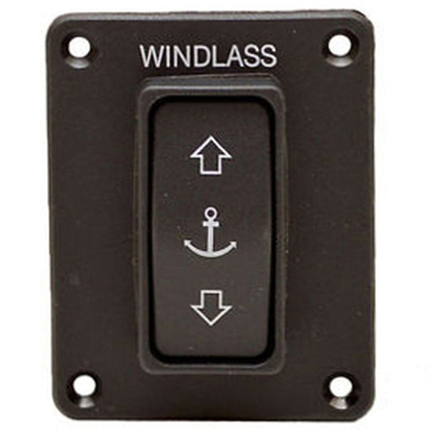 Lewmar Up/Down Guarded Rocker Switch - Black