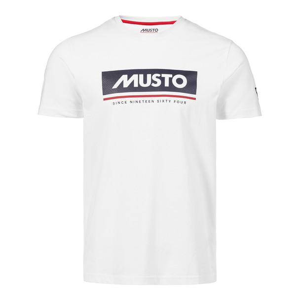 Musto Marina Logo Tee - White