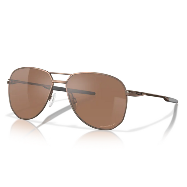 Oakley Contrail Satin Toast Prizm Tungsten Polarized Sunglasses - front