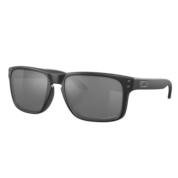 Oakley Holbrook Matte Black Prizm Black Polarized Sunglasses - front