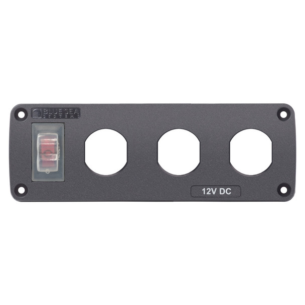Blue Sea Water-Resistant Accessory Panel - 15A Circuit Breaker