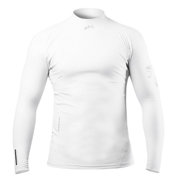Zhik Eco Spandex Long Sleeve Top - Men - White, front